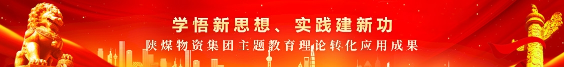 學(xué)悟新思想、實(shí)踐建新功—陜煤物資集團(tuán)主題教育理論轉(zhuǎn)化應(yīng)用成果